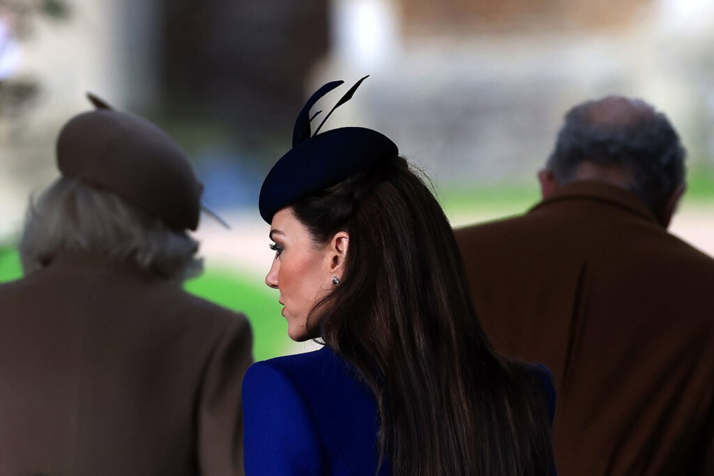 Kate Middleton in late December, 2023.