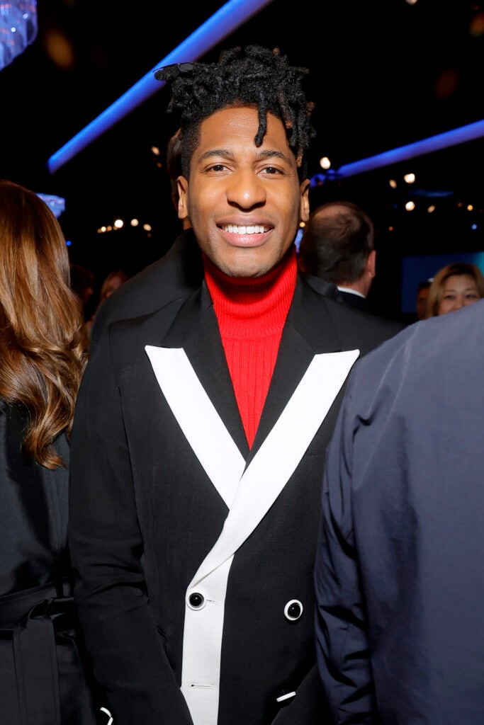 Jon Batiste at a party