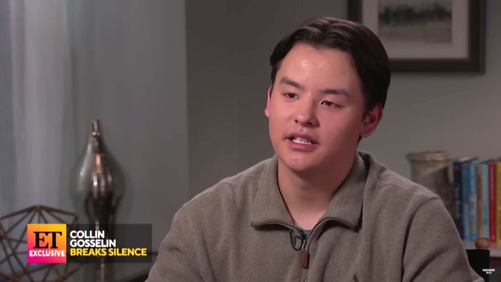 Collin Gosselin on Entertainment Tonight